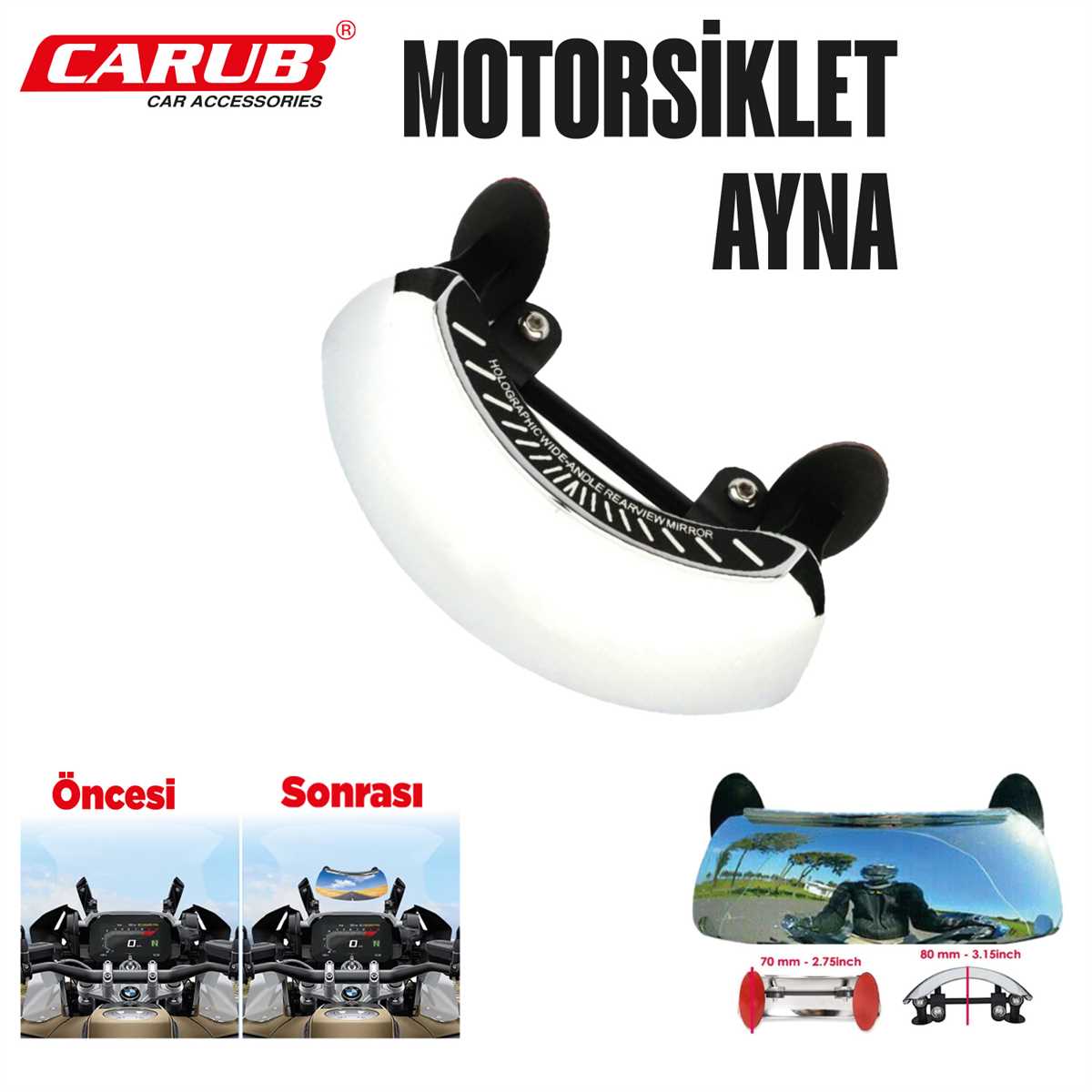 MOTOSiKLET DiKiZ AYNA 1